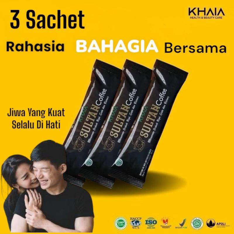 

Sultan Coffee 3 Sachet - Kopi Stamina Enak