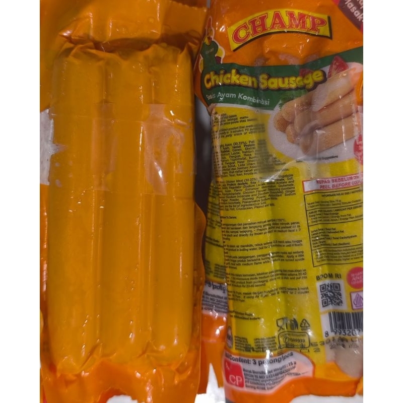 

Sosis Champ isi3 80gr