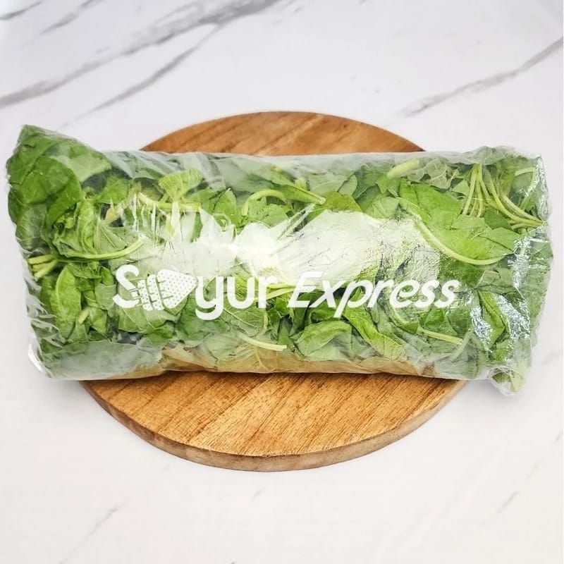 

KIRIM INSTAN Sayur Bayam Potong 200gr