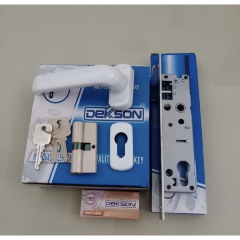 HANDLE PINTU ALUMUNIUM DEKSON LHL0816+KUNCI SET