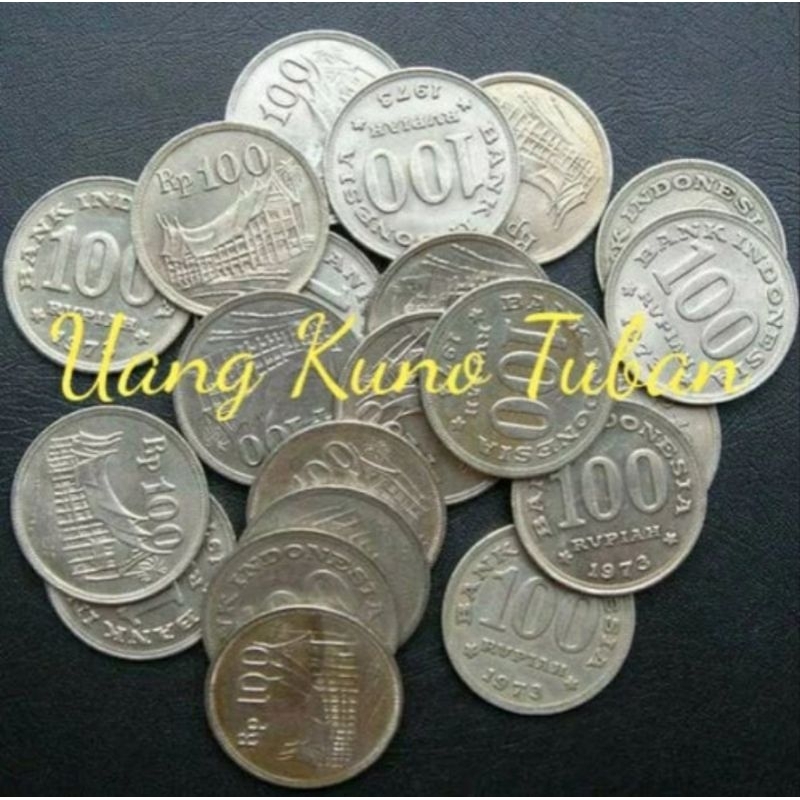 Uang Kuno 100 Rupiah Tahun 1973