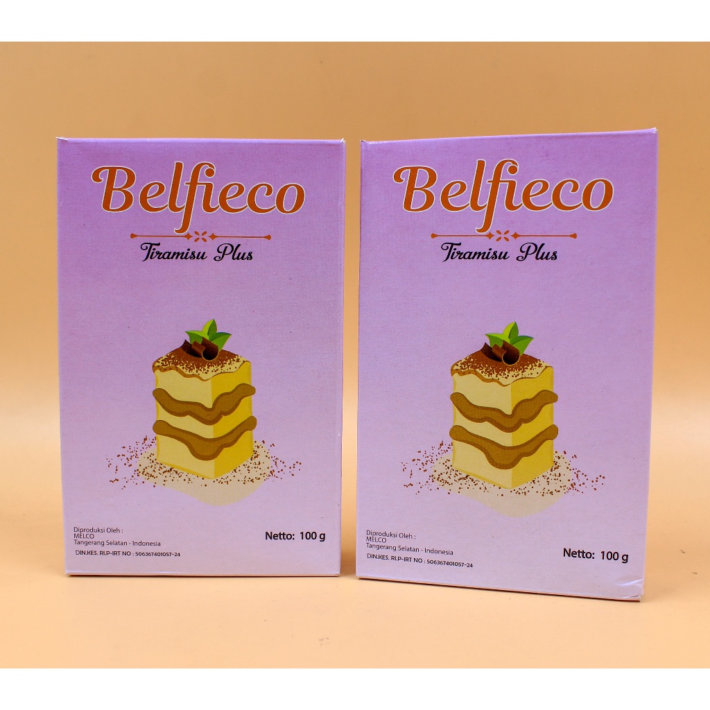 

Belfieco Tiramisu Plus 100 Gr [Instant Surabaya] - Arvian