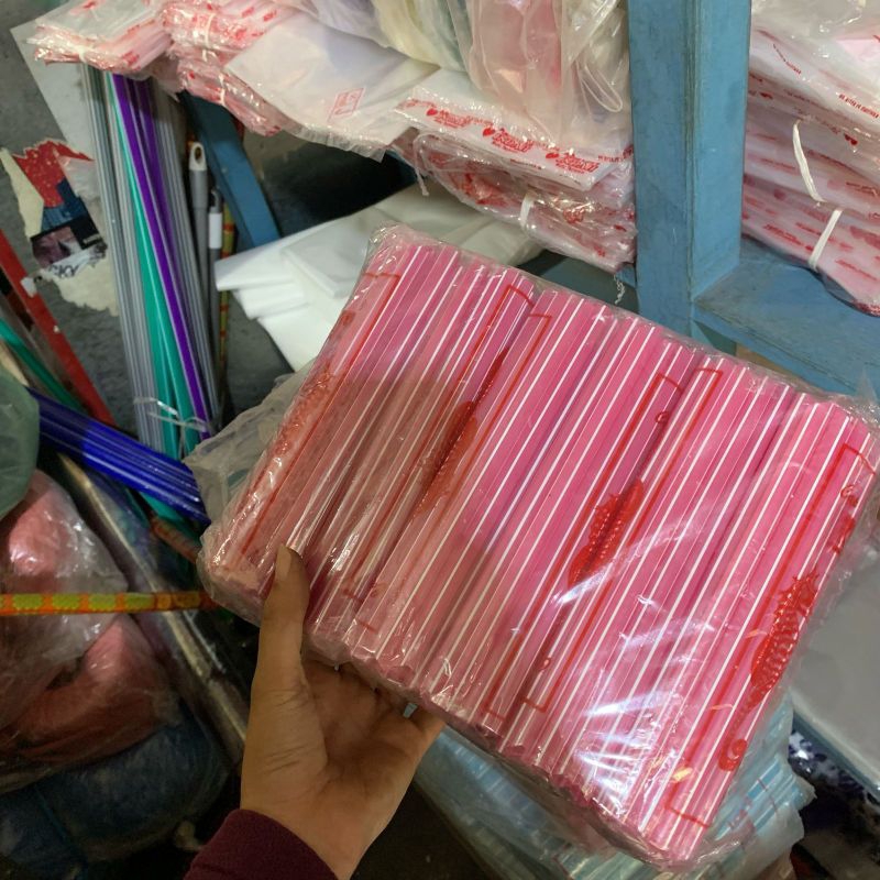 Plastik Sedotan Besar per pc