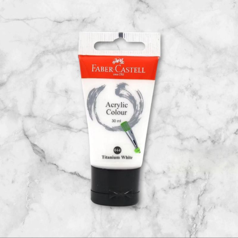 

Faber-Castell Acrylic Colour 30 ml Cat Akrilik Titanium White