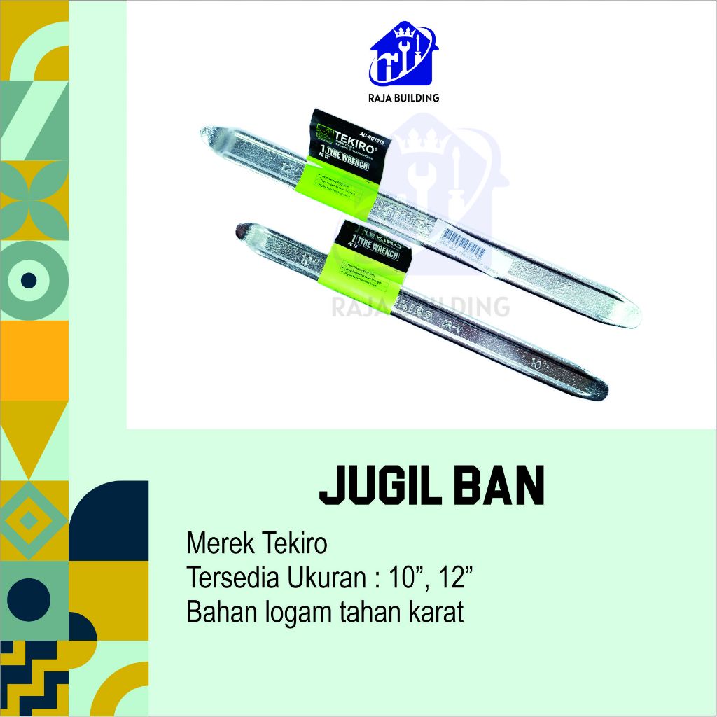 Jugil Ban Tekiro /Congkel Ban/Jugil Alat Pembuka Ban/ Tire Lever/Tekiro