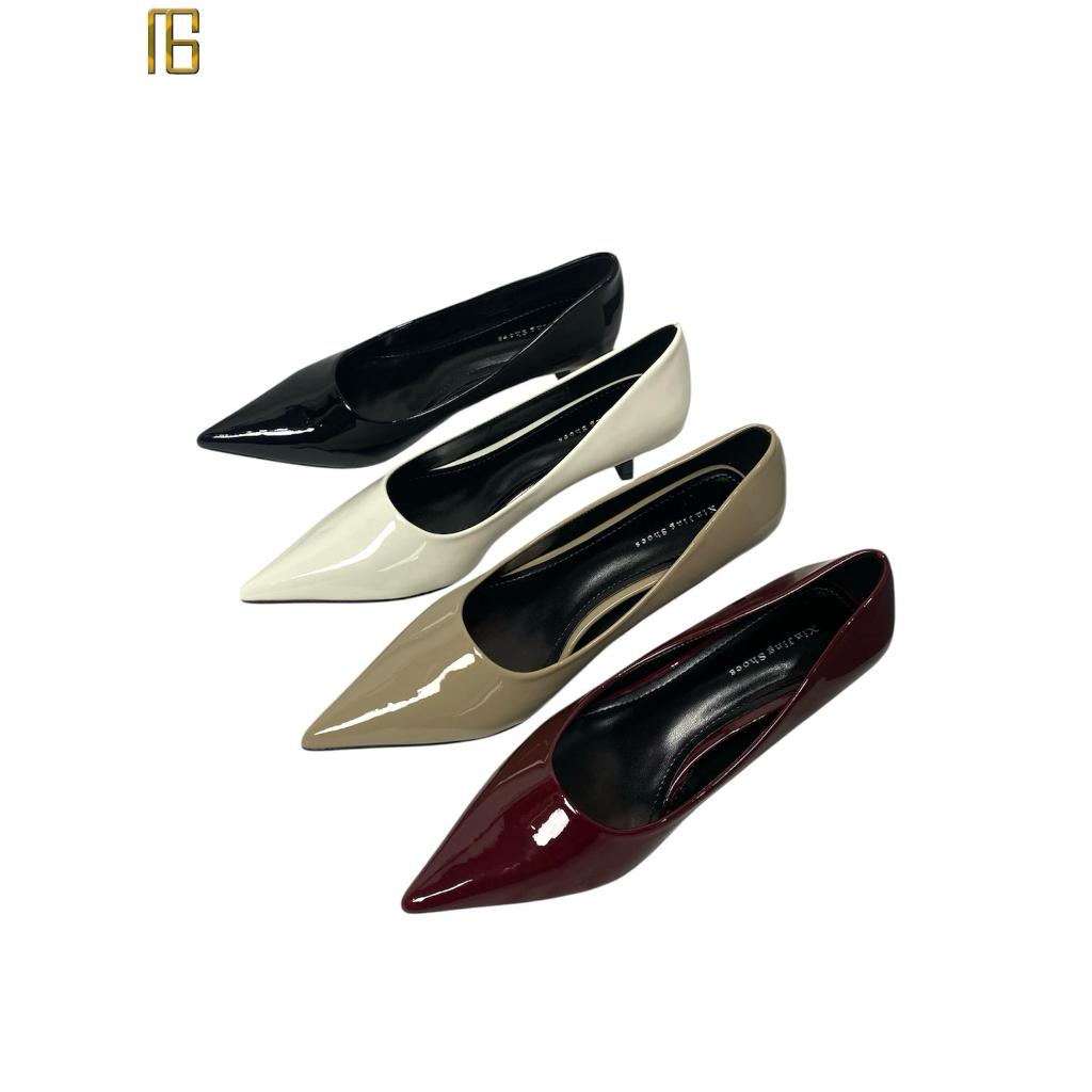 XINJING-Heels/Heels wanita/Heels korean style/Heels kerja/Heels 5cm