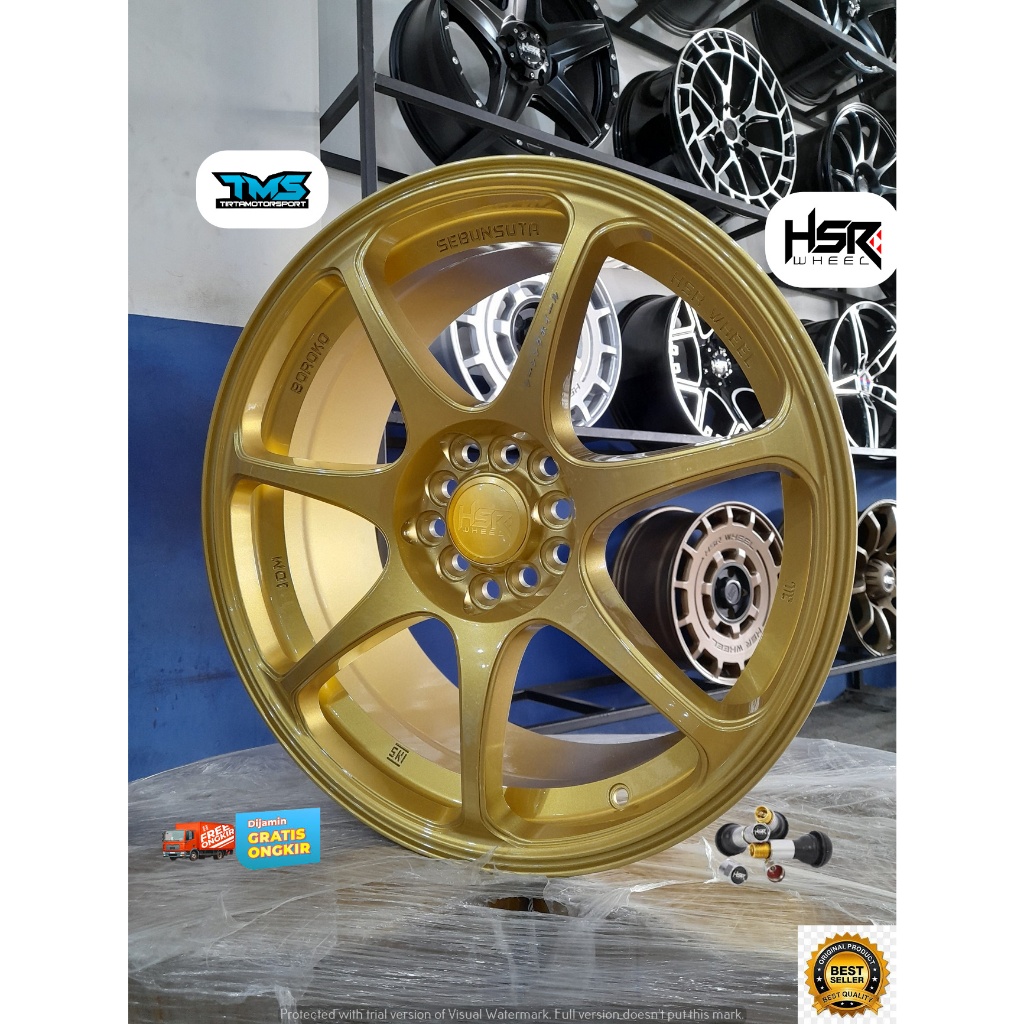 Jual Velg Mobil HSR SEBUNSUTA Ring18  Rush Terios Creeta Sportage Grandvitara Xl7 Xtrail Outlander