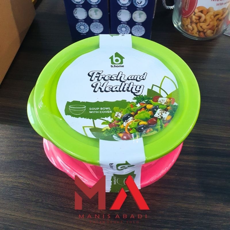 Mangkok Kaca Tutup | Mangkok Kaca Kecil | Mangkok Salad Dengan Tutup