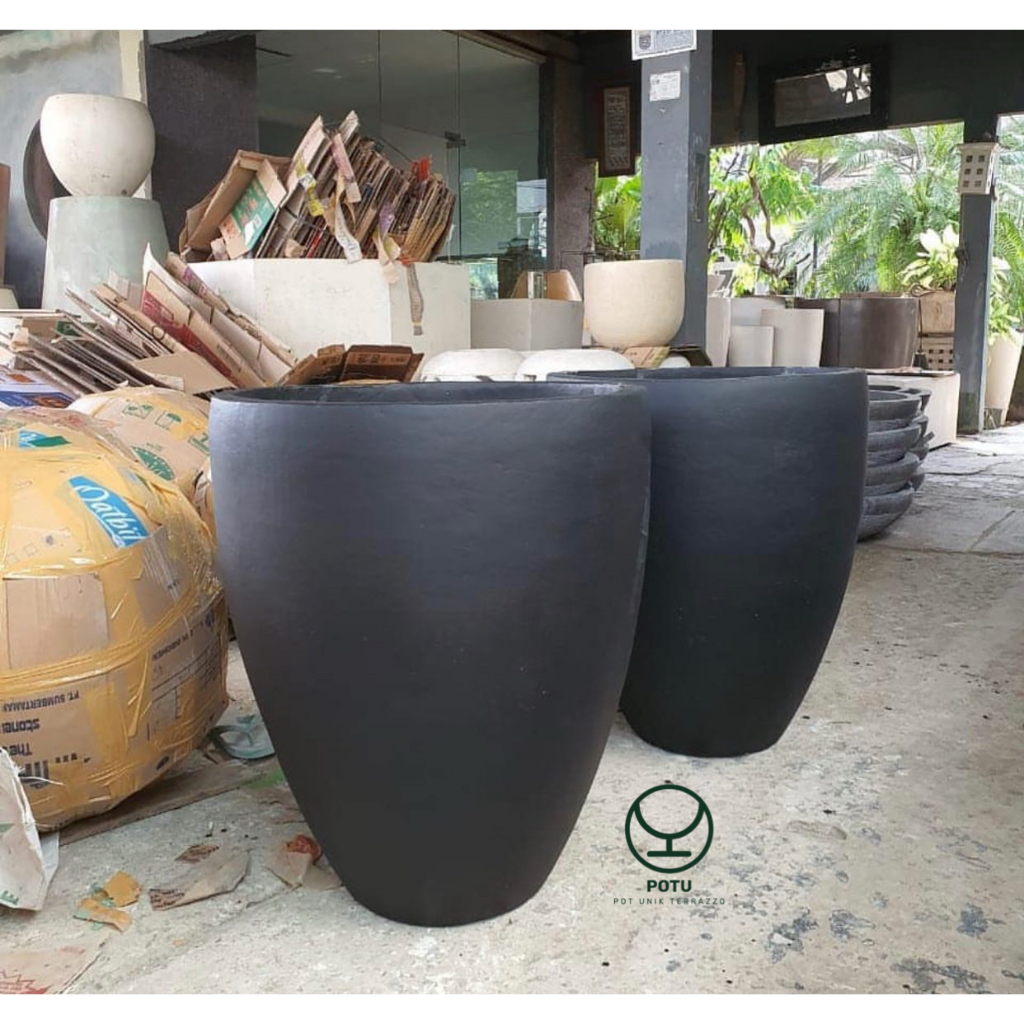 Pot Teraso Jumbo | Pot Tanaman Aesthetic & Kuat