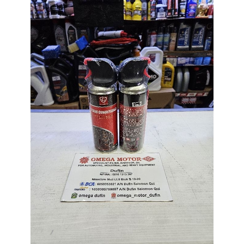 lionshield foam conditioner(isi foam/busa) 300ml original asli 100%