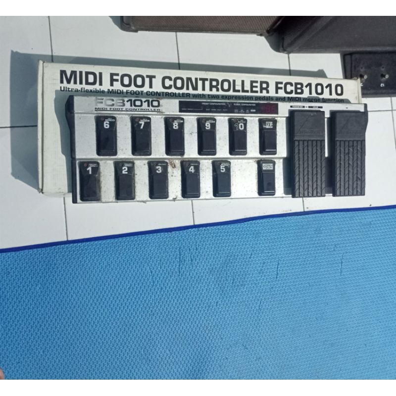 Midi Footswich Controller Behringer FCB 1010 (Ada Minuse) Eror program Ngeblank / Harus di Service