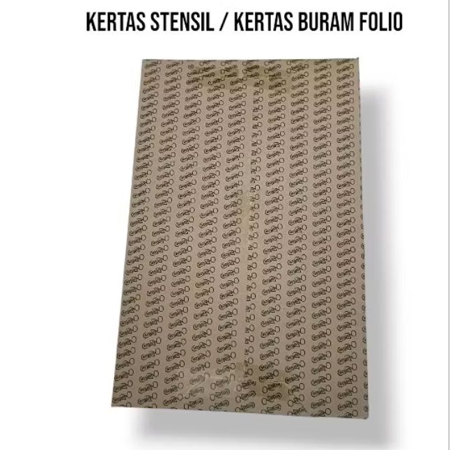 

kertas stensil folio / kertas ubi folio / kertas buram F4