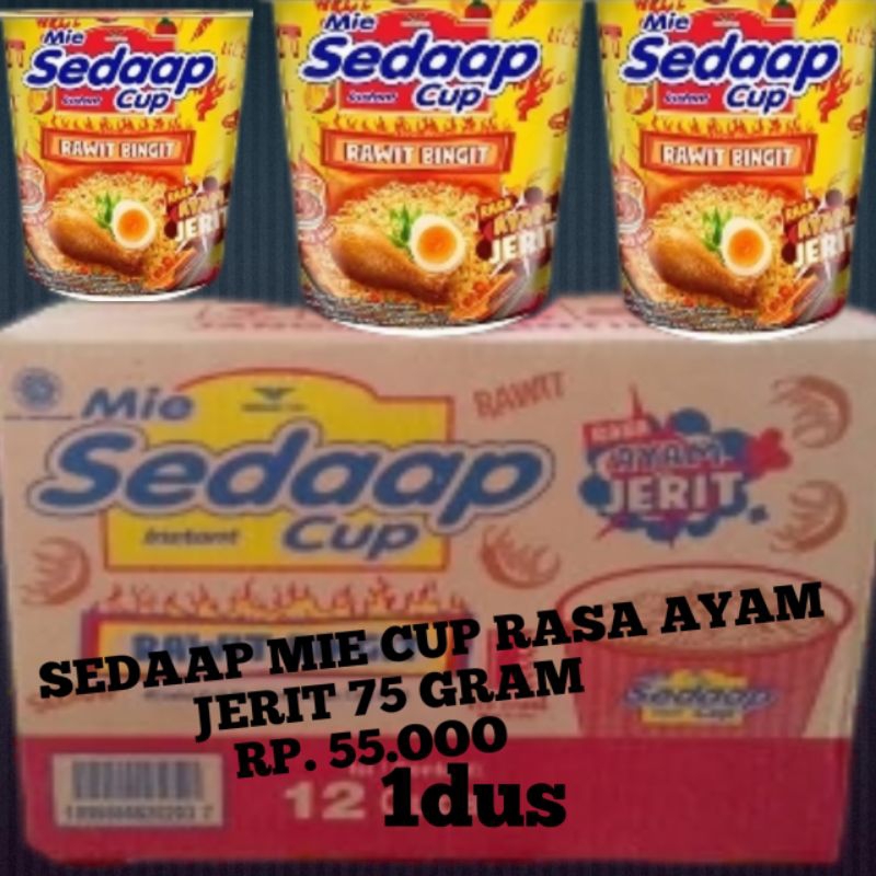 

sedaaap cup ayam jerit