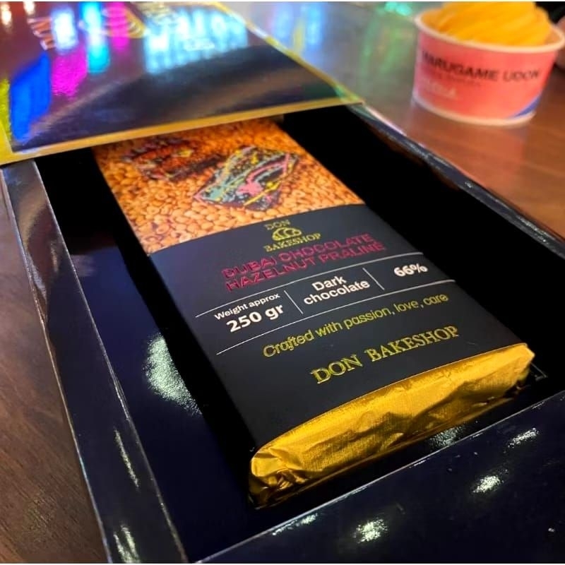 

Dubai Chocolate Hazelnut Praline by DON BAKESHOP Original