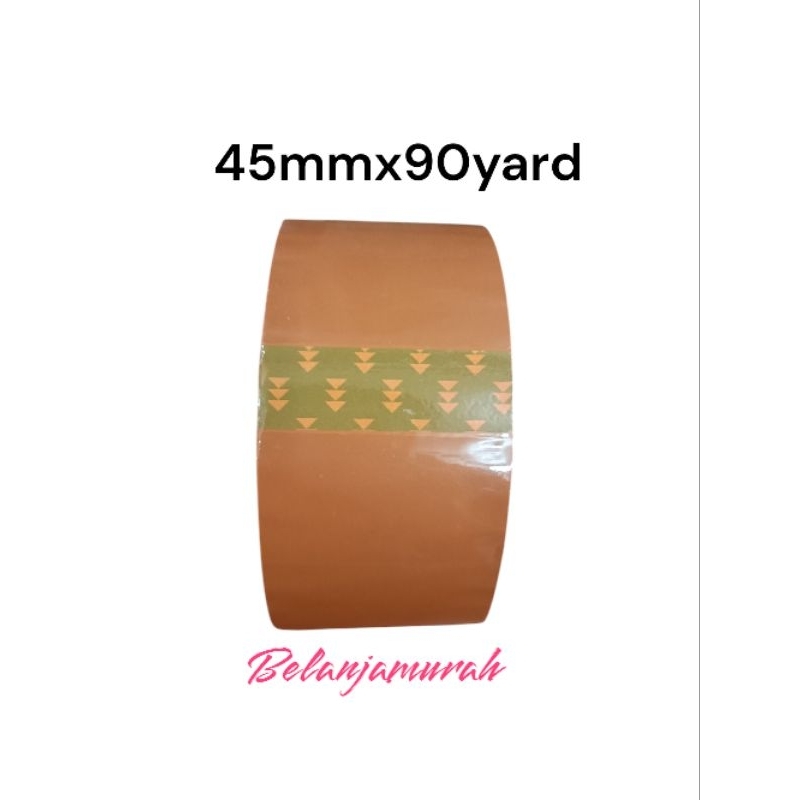 

LAKBAN COKLAT | LAKBAN 45MMx90YARD | LAKBAN MURAH