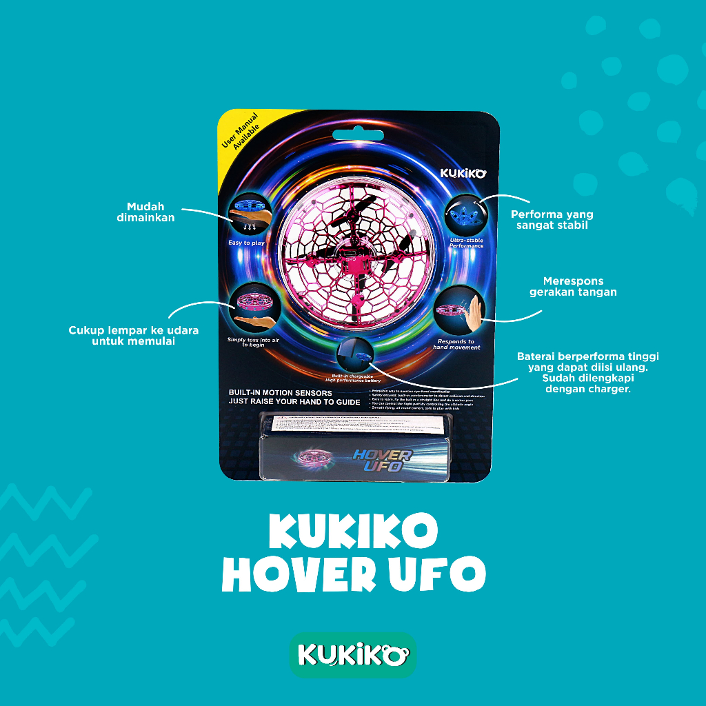 Gramedia Madiun - Kukiko Hover UFO TSM005