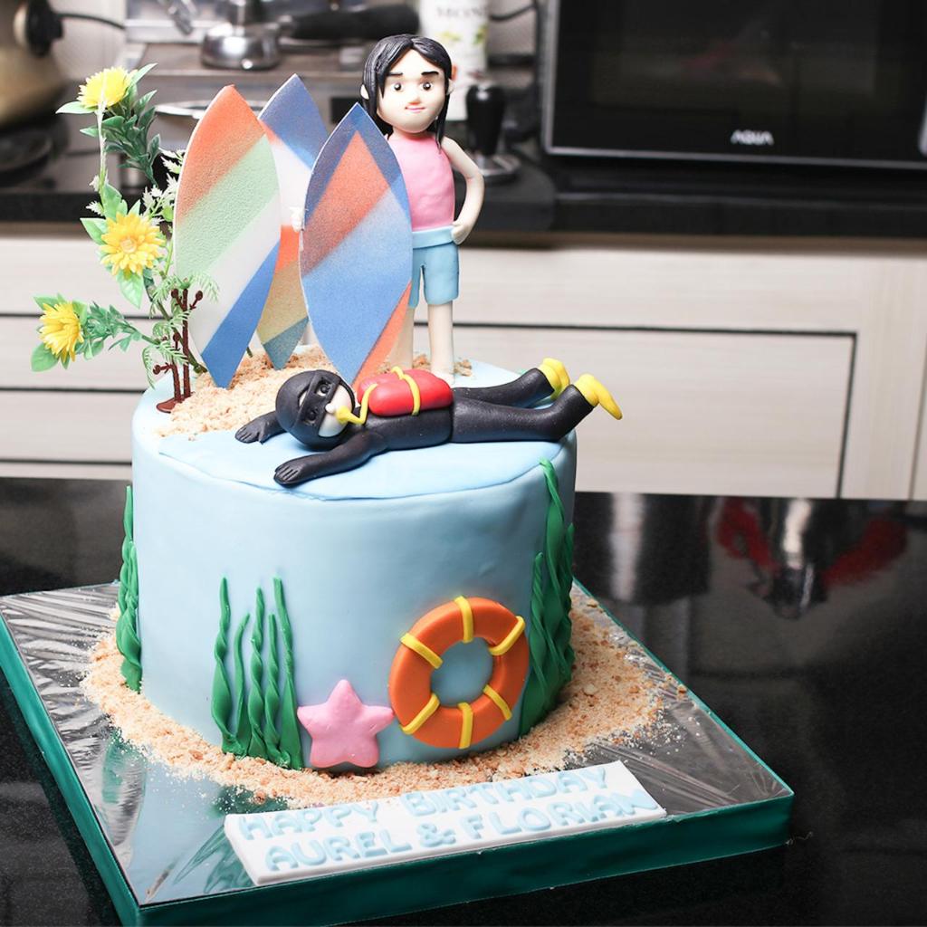 

Kue Ulang Tahun/Birthday cake/Kue Ultah tema Diving/Kue Birthday jakarta