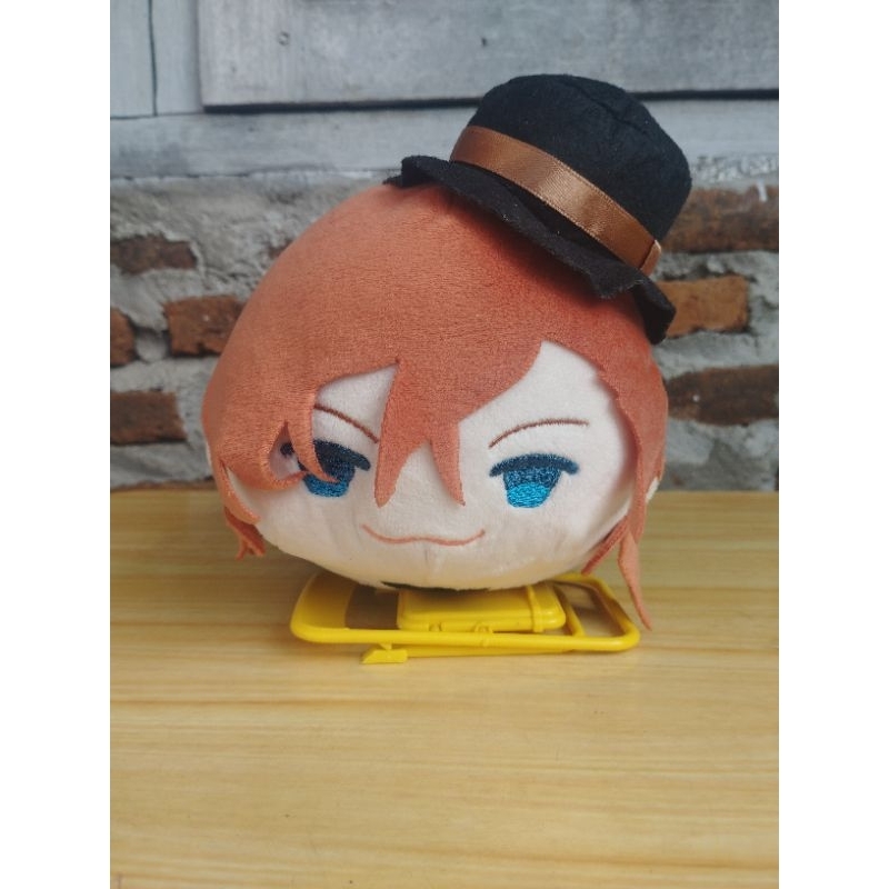 (Ready) Nakahara Chuyaa Mochi Mascot MS, Dead Apple Smile  ver Bungo Stray Dogs Plush doll