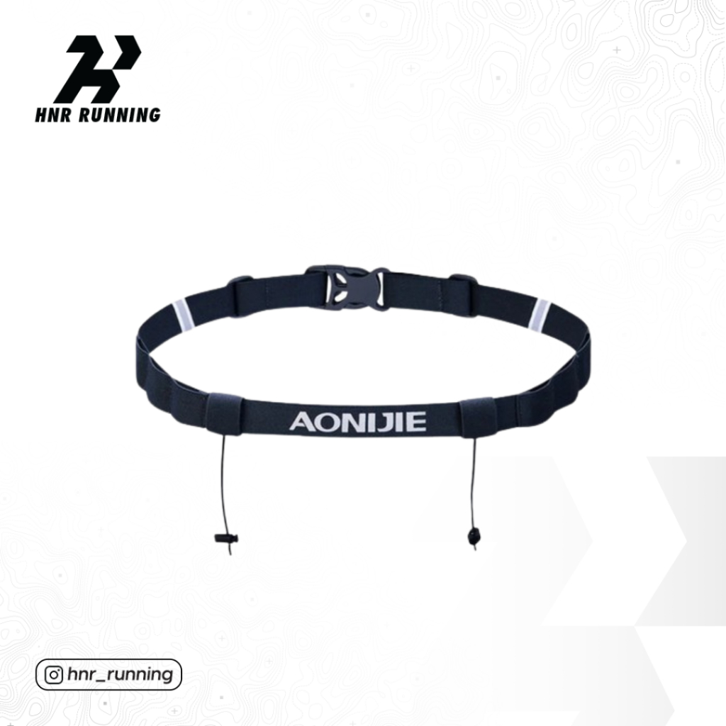Aonijie Number Belt E4076-001 Black