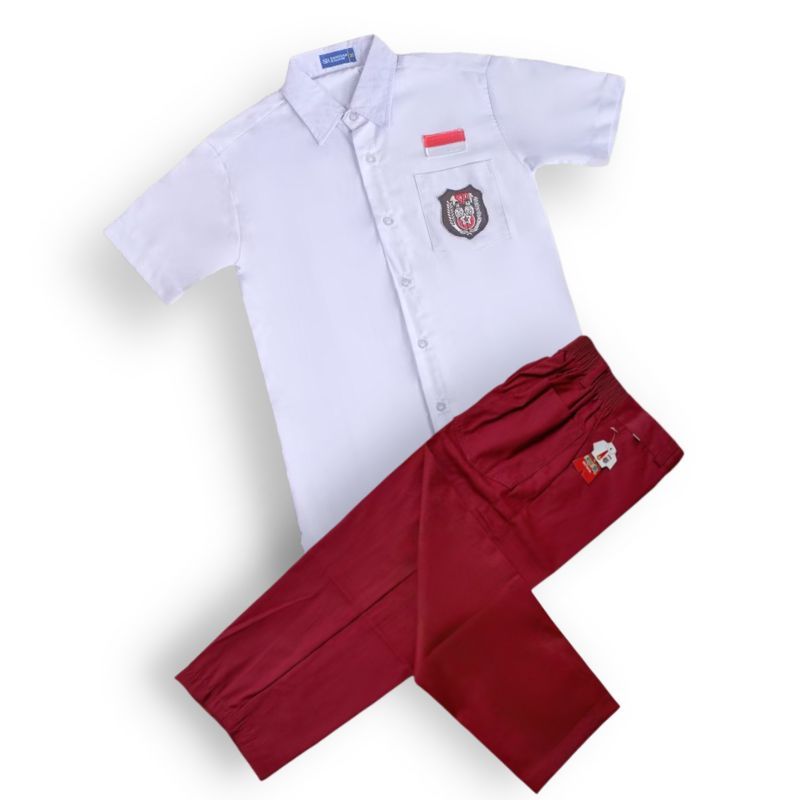 Seragam Sekolah SD Merah Putih Laki laki Seragam Sd Anak Laki Laki