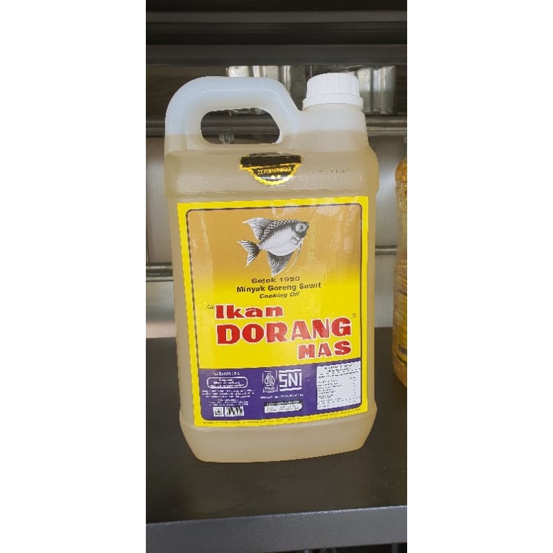 

Minyak Goreng merk Ikan Dorang Mas 5L