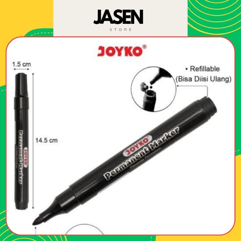 

Spidol Permanen Besar JOYKO PM-34 / Permanent Marker JOYKO