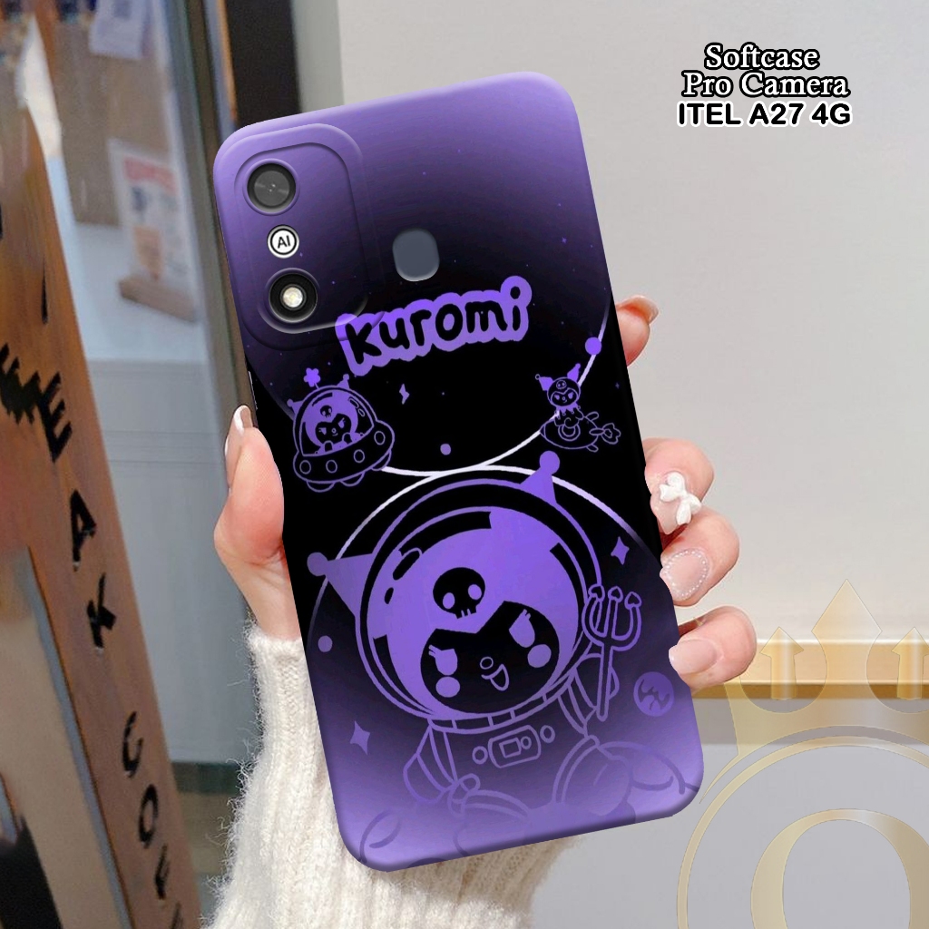 Softcase ITEL A27 4G - ORORA - Casing ITEL A27 4G  - Motif case Cartoon - ITEL - Softcase ITEL A27 4