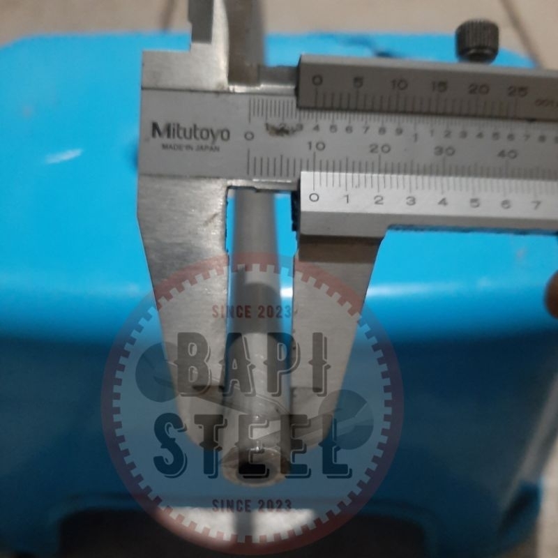 pipa besi seamless OD 10mm ID 6mm tebal 2mm
