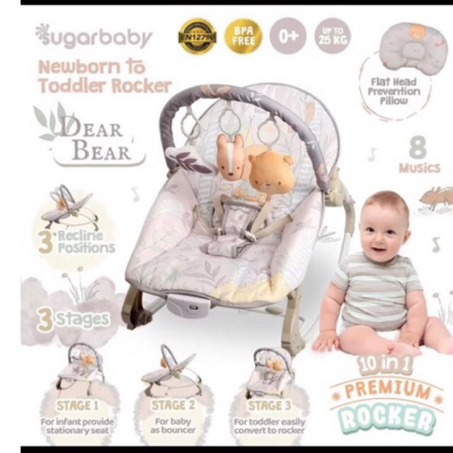 sugarbaby bouncer 10 in 1