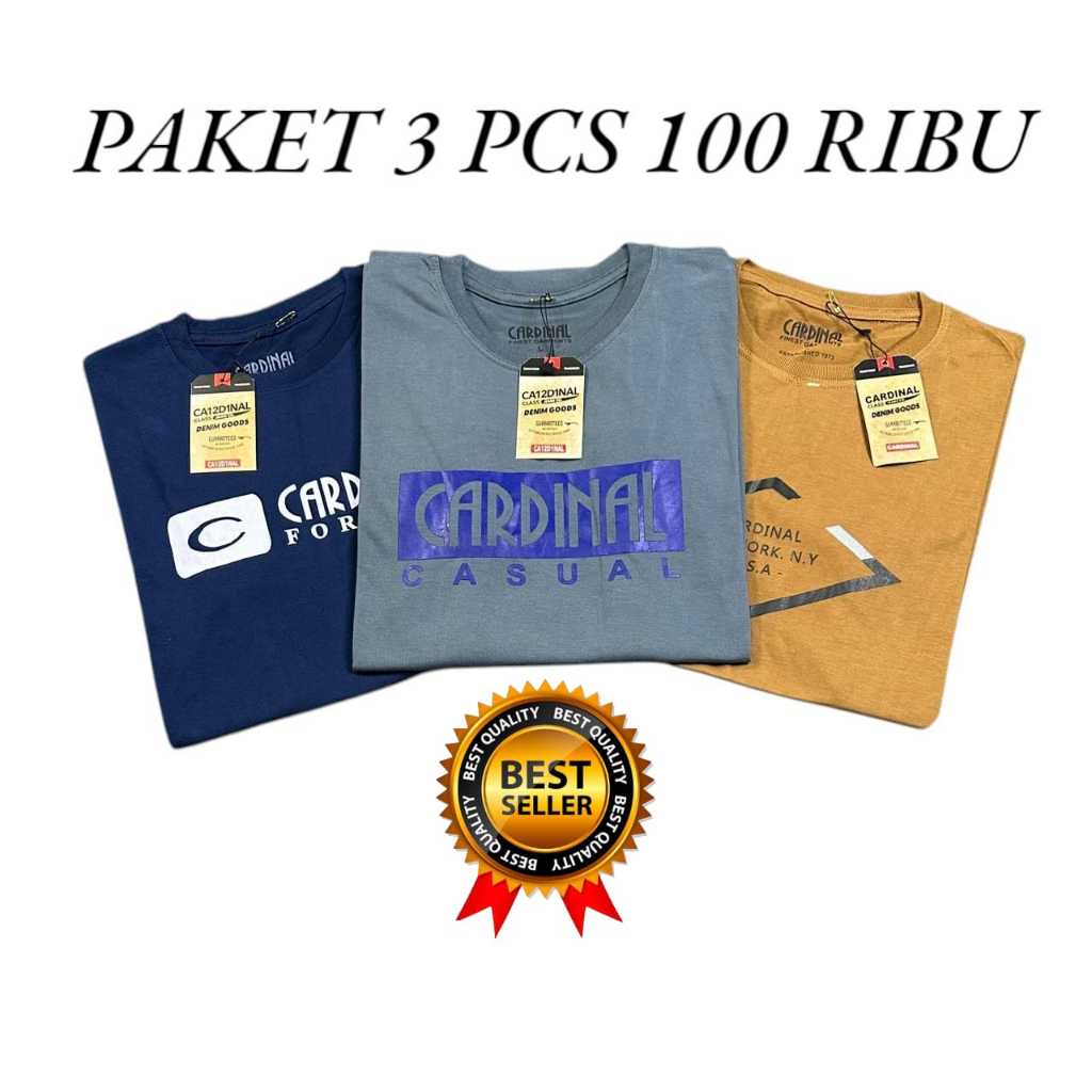 KAOS DISTRO PRIA  DEWASA 100 RB DAPAT 3  PCS KAOS CEWEK COWOK