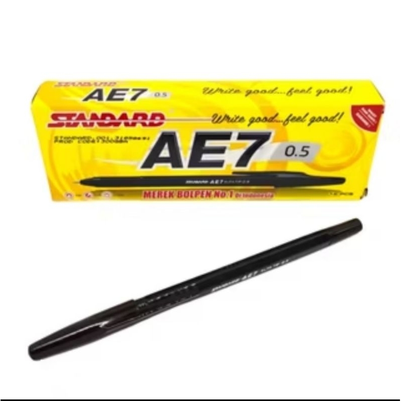 

bulpoin standard hitam merah biru 0.5 mm