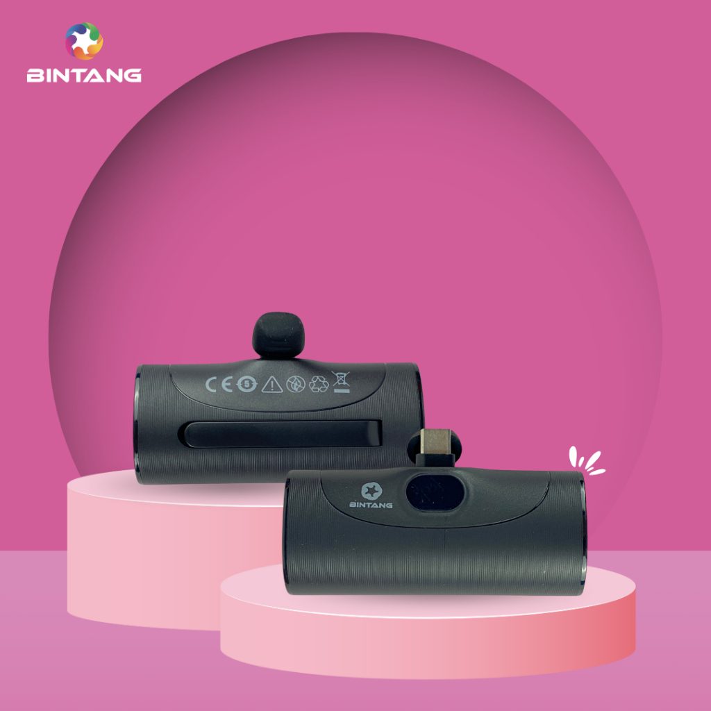 POWER BANK WITH CABLE 5000 MAH BT TYPE-C WP020