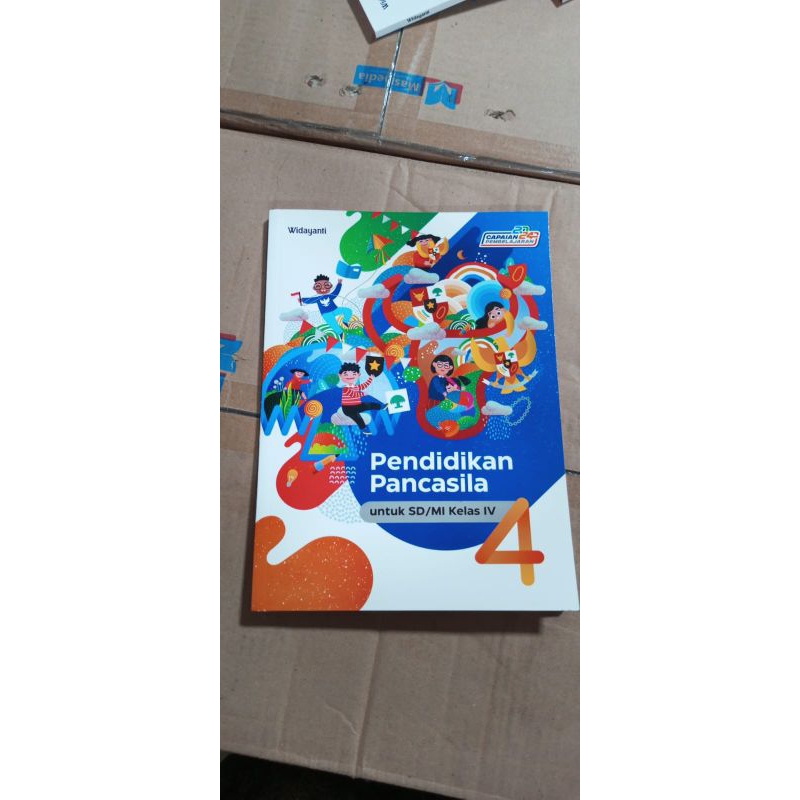 BUKU PAKET MASMEDIA PENDIDIKAN PANCASILA SD KLS lV/4 CP 2024/2025