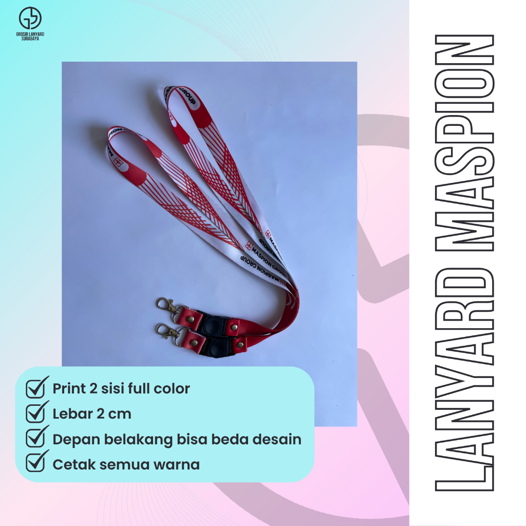 

LANYARD TALI ID CARD PT. MASPION