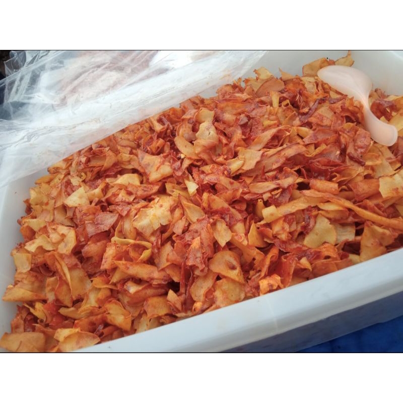 

keripik Ubi pedas