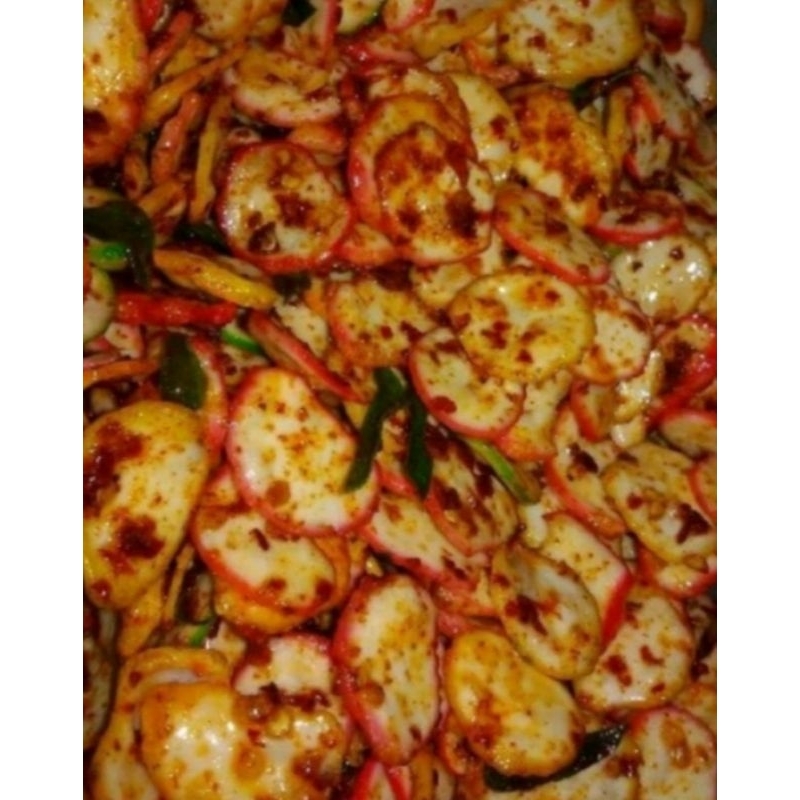 

SEBLAK KERUPUK BAWANG PEDAS DAUN JERUK