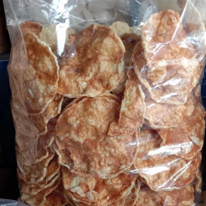 

Emping Belinjo Mlinjo Blinjo Udang Manis Ukuran Besar (Siap Makan)