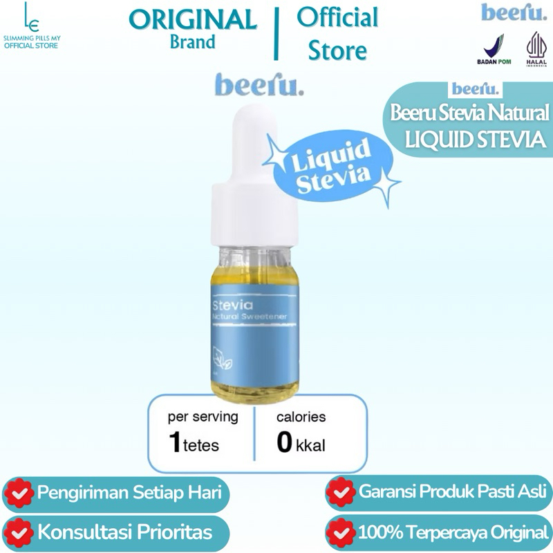 

BEERU STEVIA NATURAL SWEETENER - 5ML