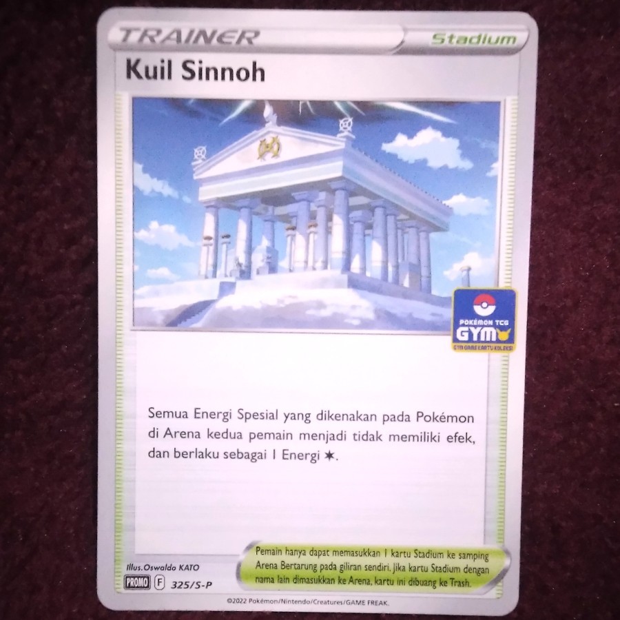 Kuil Sinnoh Promo Gym 325/S-P - Pokemon TCG Indonesia