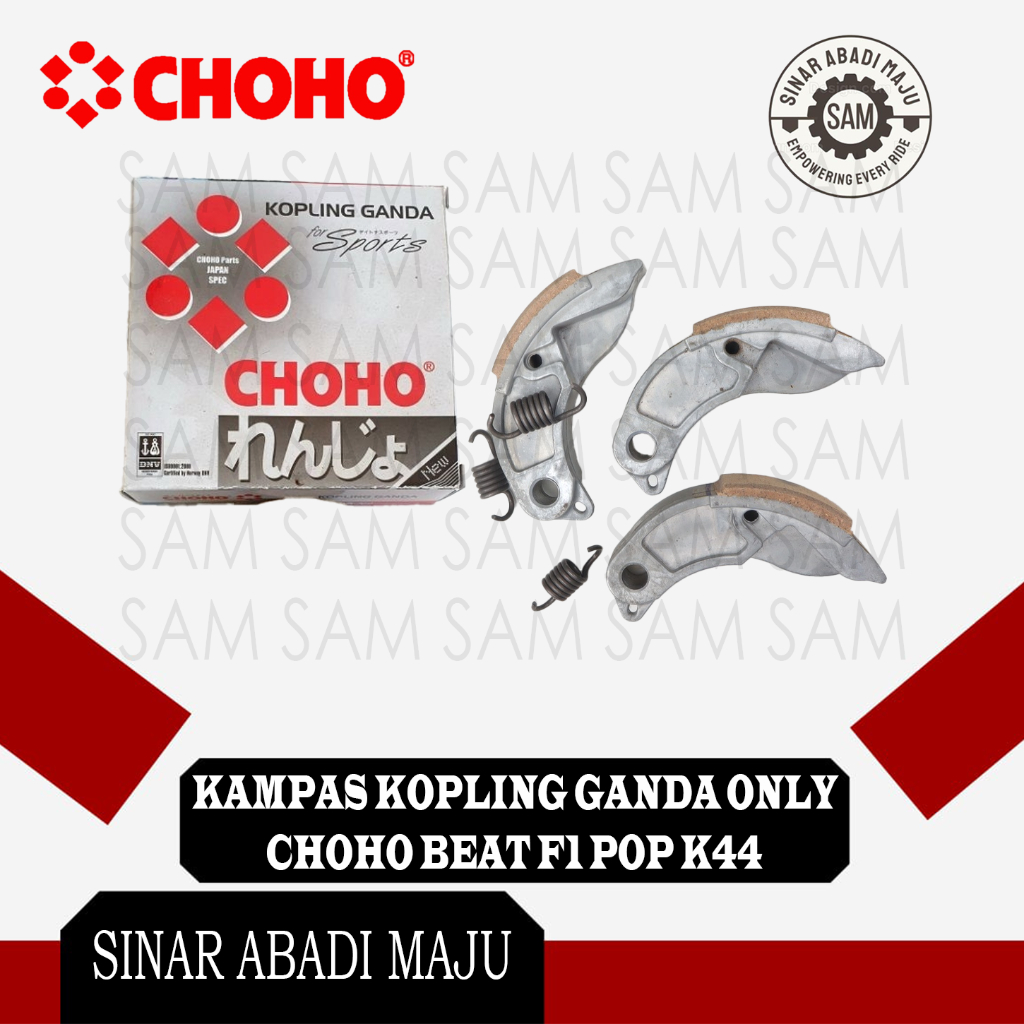 KAMPAS KOPLING GANDA ONLY BEAT F1 POP K44 CHOHO