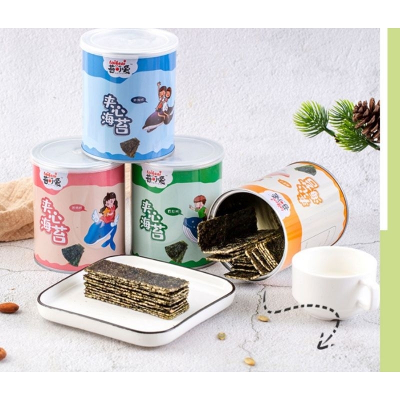 

Sandwich Seaweed Rumput laut Snack Vegetarian40 Gram