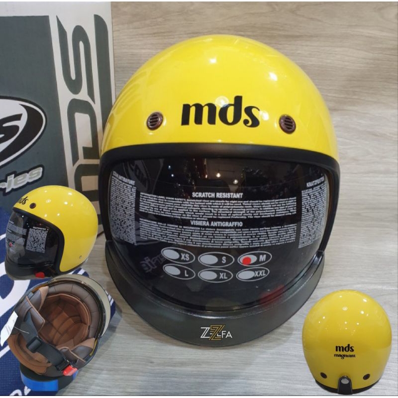 HELM MDS SOLID HELMET DEWASA PRIA WANITA SNI ORIGINAL