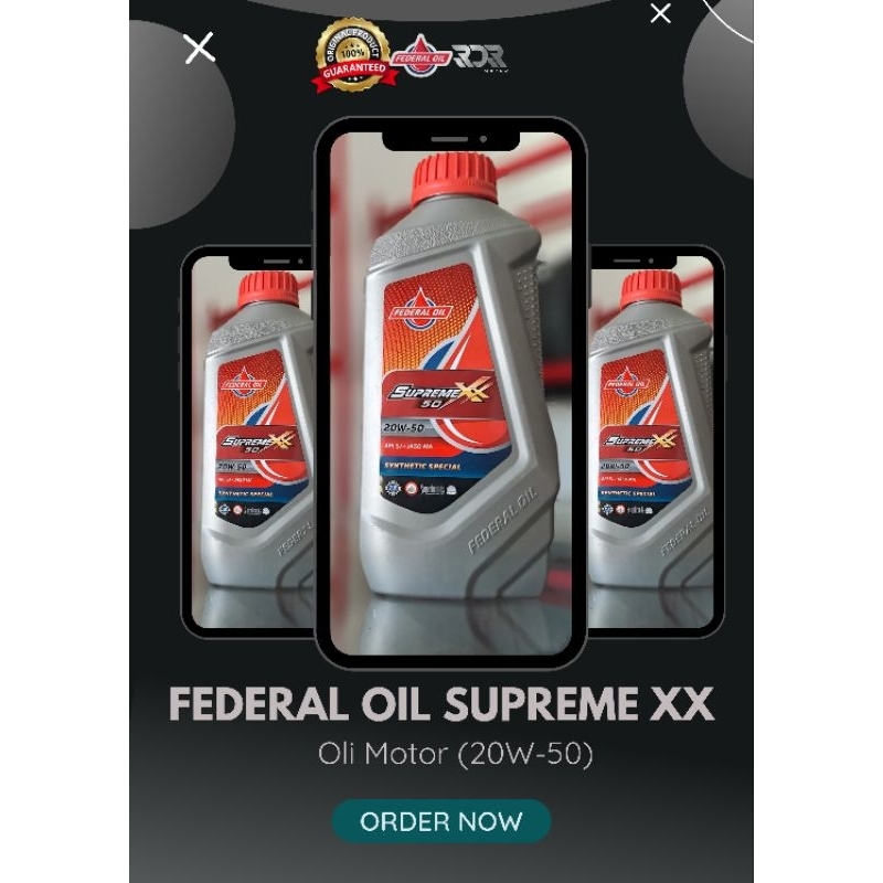 Oli Federal SupremeXX 50 0,8L