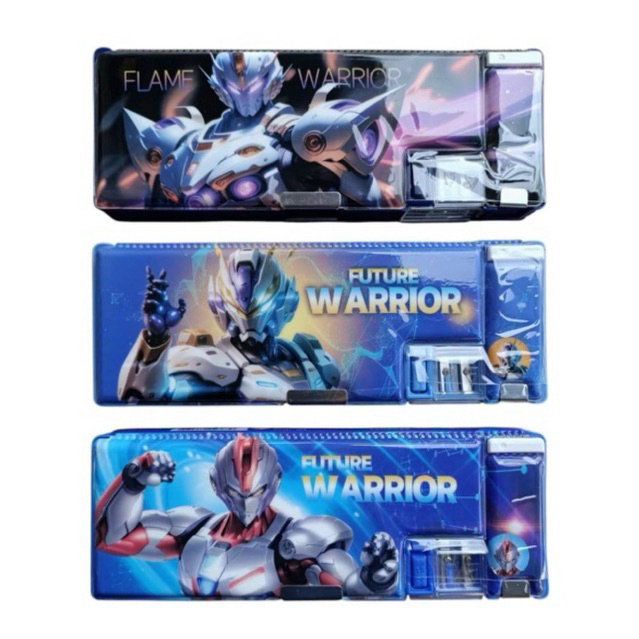 

Pencil Case Anak Lakilaki Lucu Tempat Pensil Magnet + Serutan XLG/1817-A