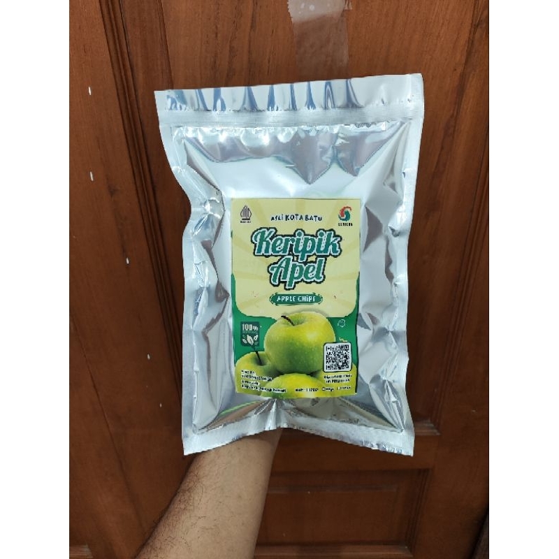 

Keripik Buah Apel Sentosa 200gr Grade A - Kripik Apel - Apple Fruit Chips