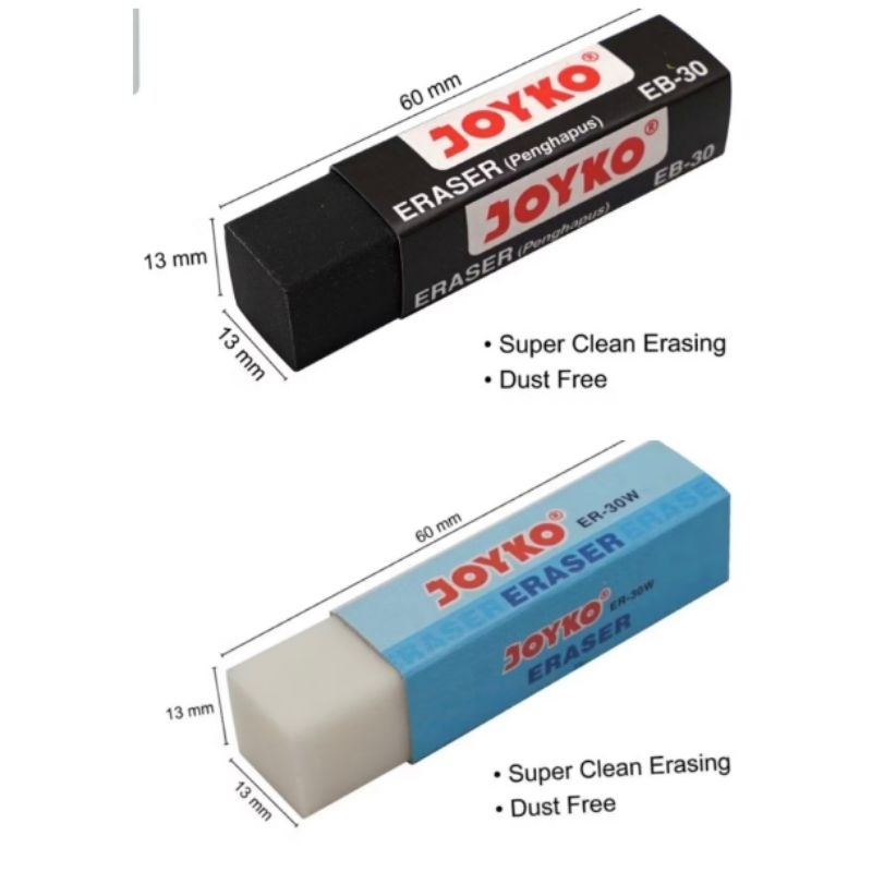 

Penghapus / stip / Eraser Joyko besar EB 30 harga satuan random
