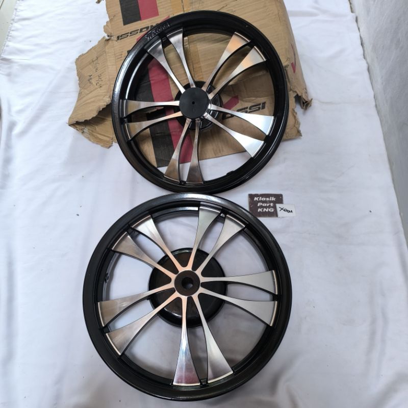 Velg velk palang Yamaha Xeon Mio M3 soul gt125 Fino venom cosmic vrossi v Rossi tapak lebar 14 - 2.1