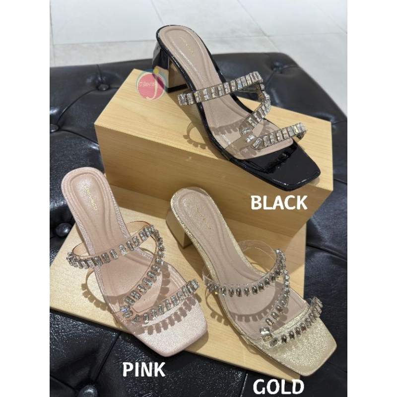 Sandal Jelly Hak tahu Wanita Urban&Co Mouly