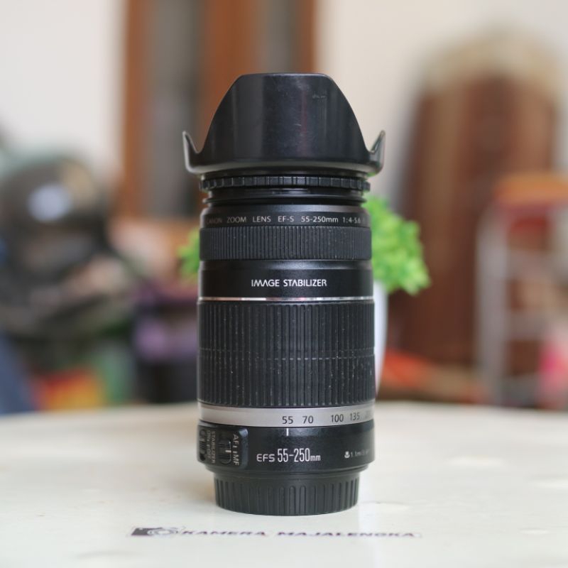 Lensa Canon 55-250mm Lensa Tele 55-250 mm