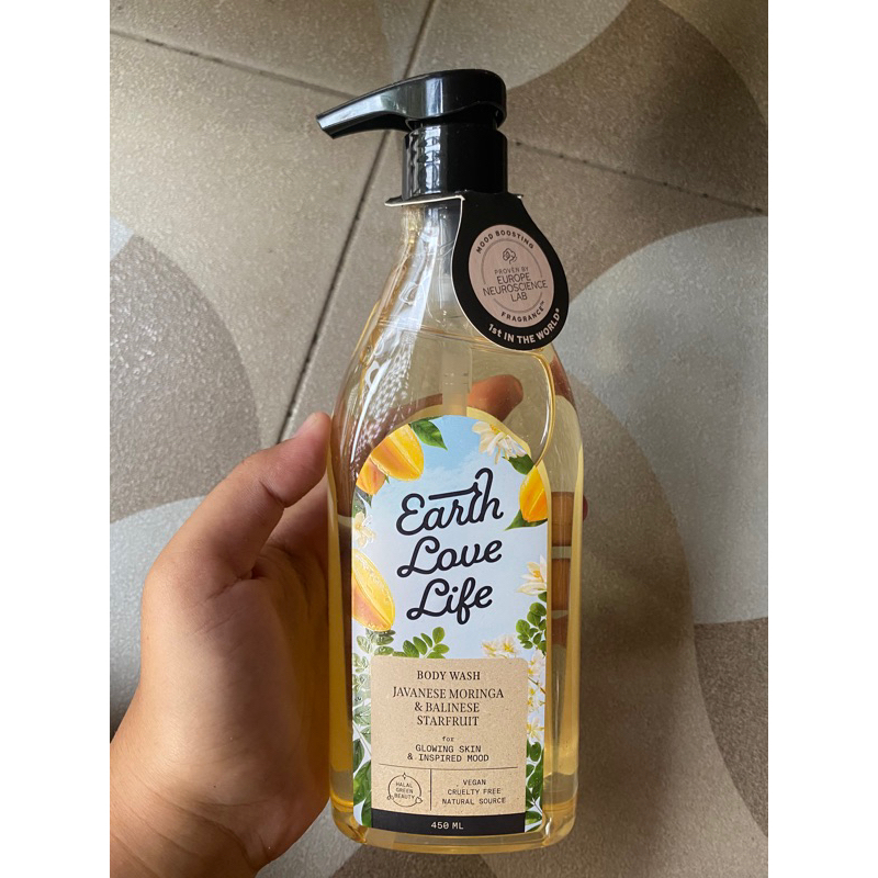 Earth love life BodyWash Javanese moringa
